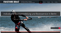 Desktop Screenshot of custom-boat.de